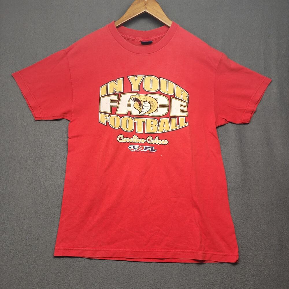 Carolina Cobras Shirt Arena Football League AFL Champs Sports Red Medium